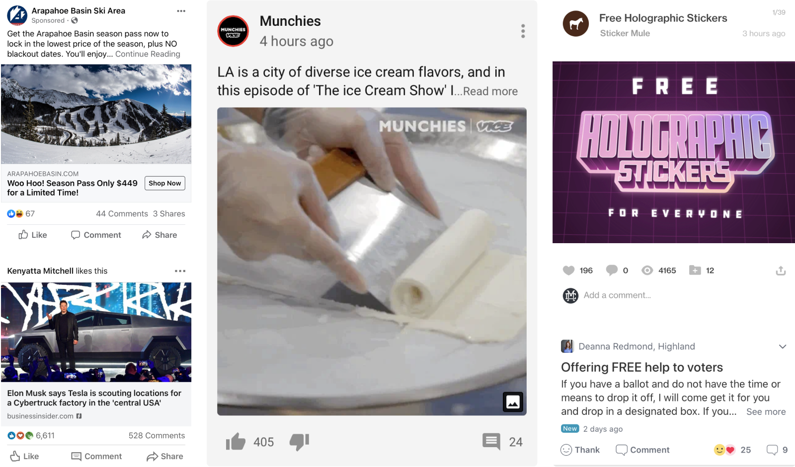 Social App Examples