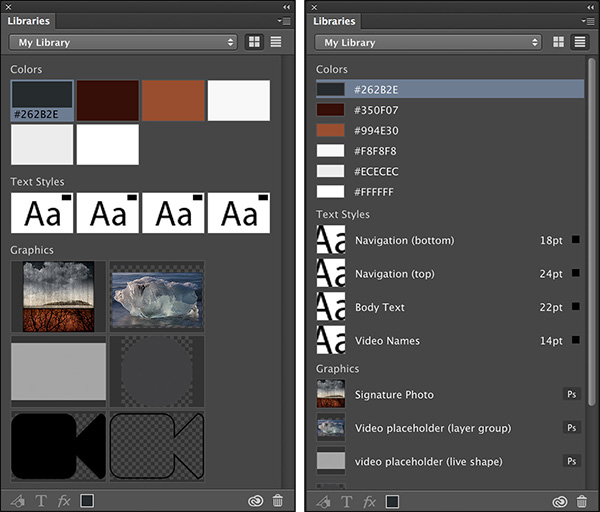 Photoshop Library Screenshot